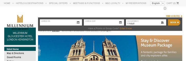Millennium Hotel and Conference Centre Gloucester London