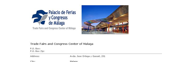 FYCMA - Trade Fairs and Congress Center of Malaga