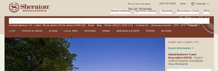 Sheraton Grand Rio Hotel & Resort
