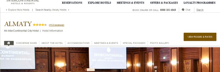 Intercontinental Almaty