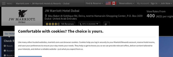 JW Marriott Hotel Dubai