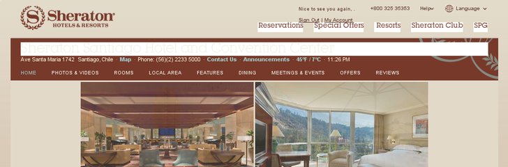 Sheraton Santiago Hotel and Convention Center