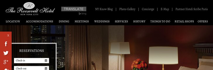 Roosevelt Hotel New York City