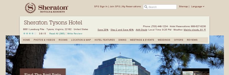 Sheraton Tysons Hotel
