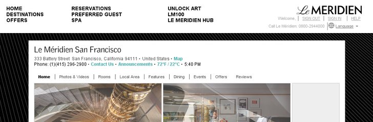 Le Meridien San Francisco