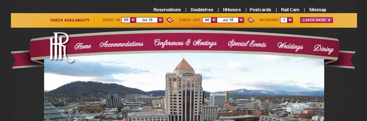 Roanoke and Conference Center Hotel