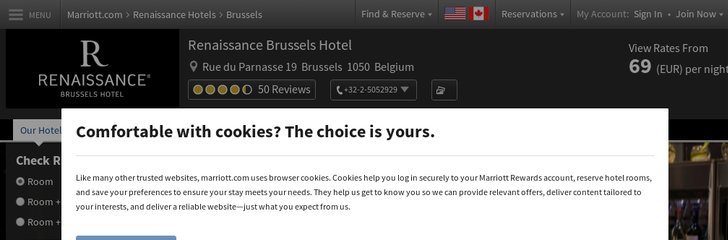 Renaissance Brussels Hotel