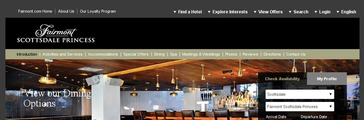 The Fairmont Scottsdale Princess