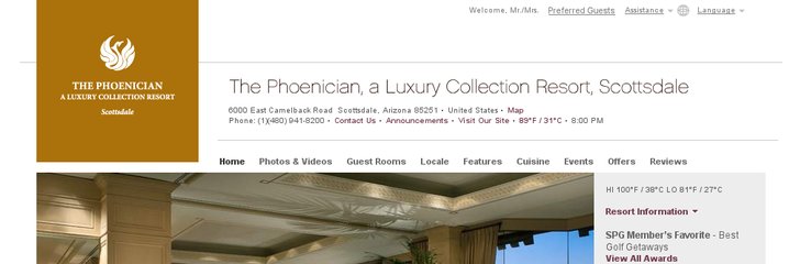 The Phoenician Resort