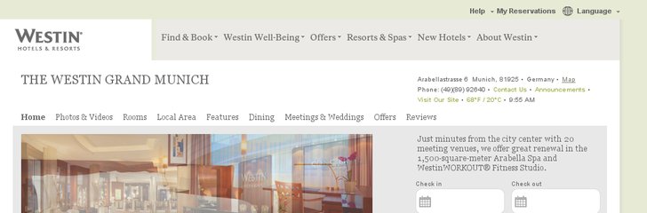 Westin Grand Munich Arabellapark
