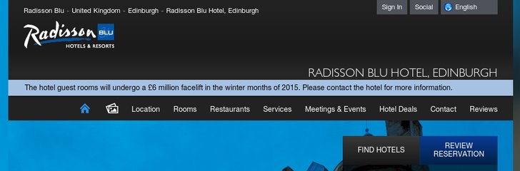 Radisson Blu Hotel Edinburgh