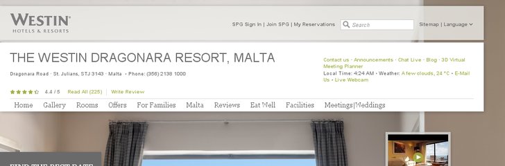 Westin Dragonara Resort