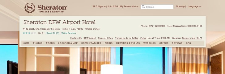 Sheraton Grand Dallas Fort Worth Airport (DFW)
