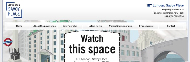 IET London: Savoy Place