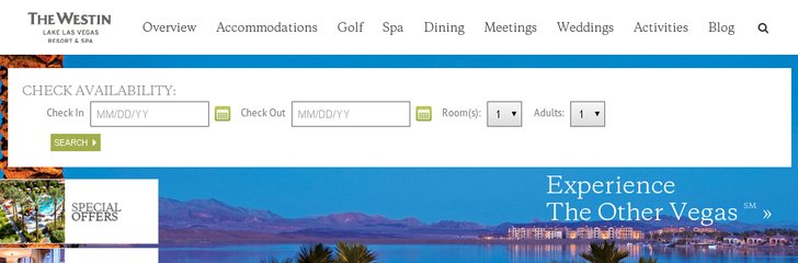 The Westin Lake Las Vegas Resort & Spa