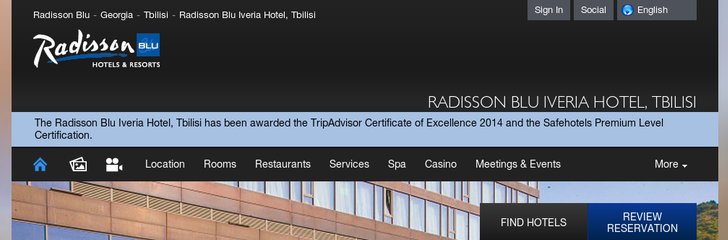 Radisson Blu Iveria Hotel