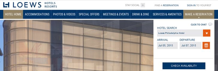 Loews Philadelphia Hotel