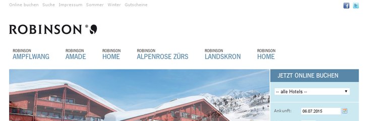 Robinson Select Alpenrose Zürs