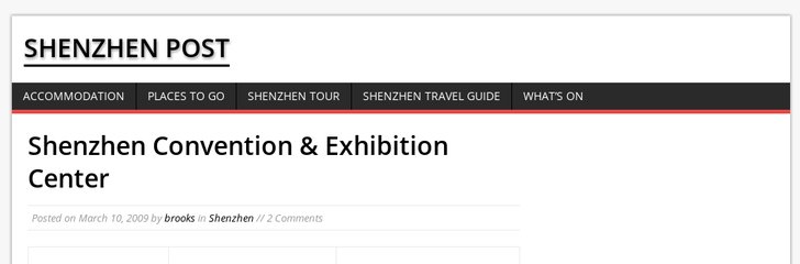 Shenzhen Convention & Exhibition Centre (SZCEC)