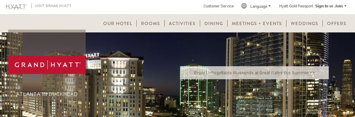 Grand Hyatt Atlanta in Buckhead