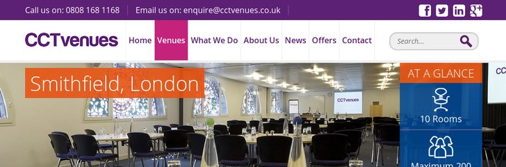 CCT Venues -  Smithfield