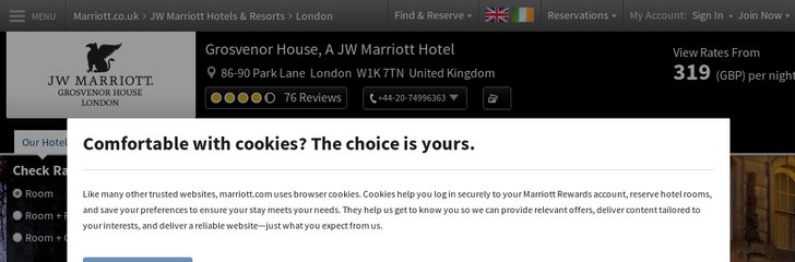 JW Marriott Grosvenor House London