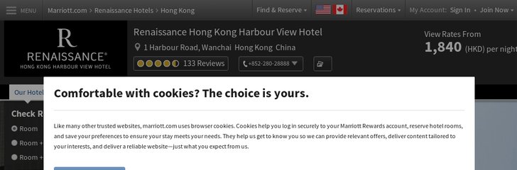 Renaissance Hong Kong Harbour View Hotel