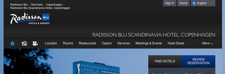 Radisson Blu Scandinavia Hotel Copenhagen