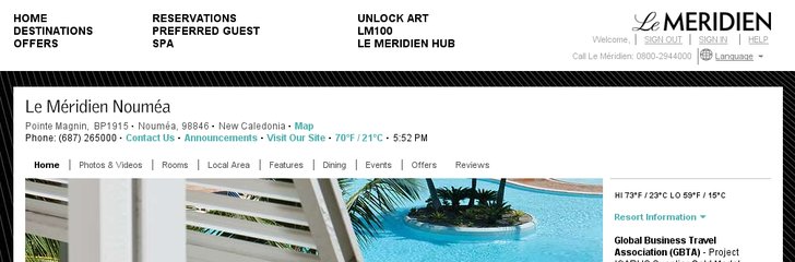 Le Meridien Noumea