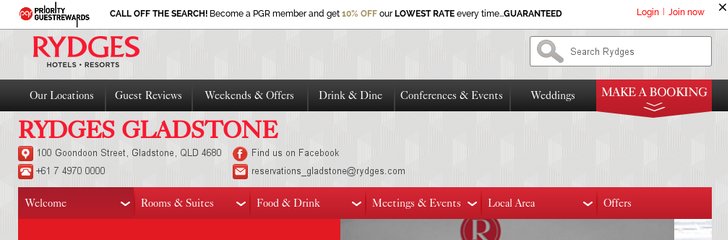 Rydges Gladstone Hotel