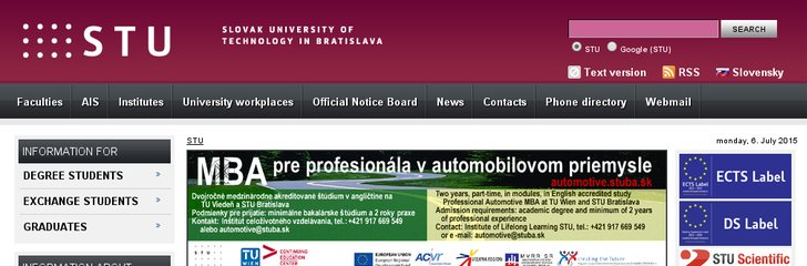 Slovak University of Technology Conference Centre