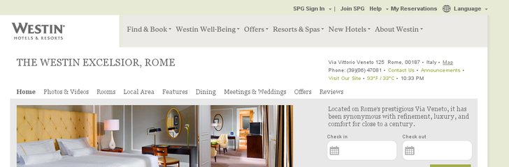 Westin Excelsior