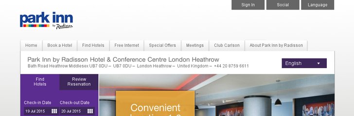 Radisson Hotel & Conference Centre London Heathrow