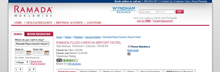 Ramada Plaza Karachi Airport Hotel
