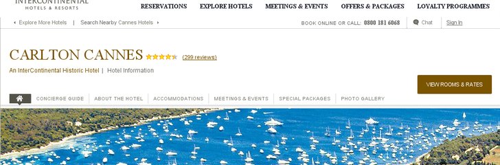 Carlton Hotel Cannes