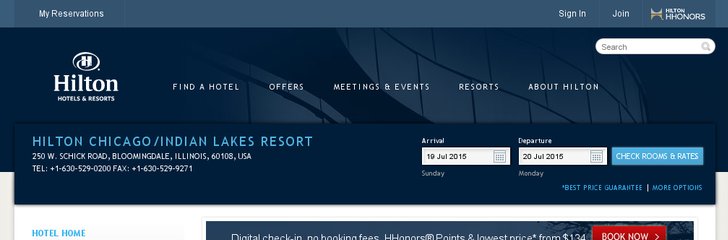 Hilton Chicago - Indian Lakes
