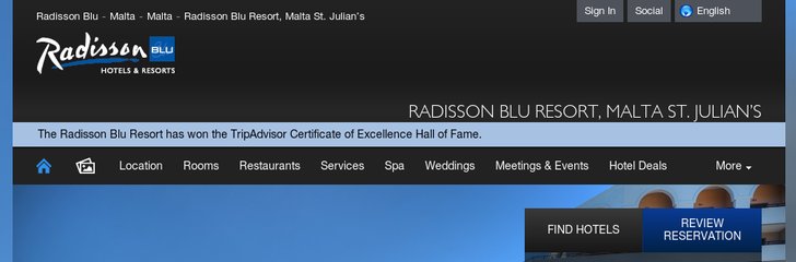 Radisson Blu Resort Malta St. Julian`s