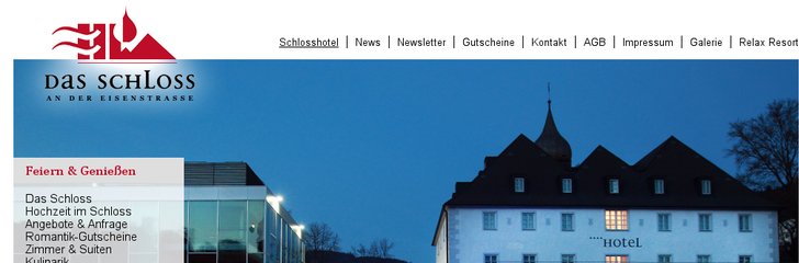 Das Schloss an der Eisenstrasse