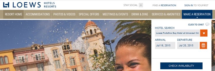 Loews Portofino Bay Hotel at Universal Orlando