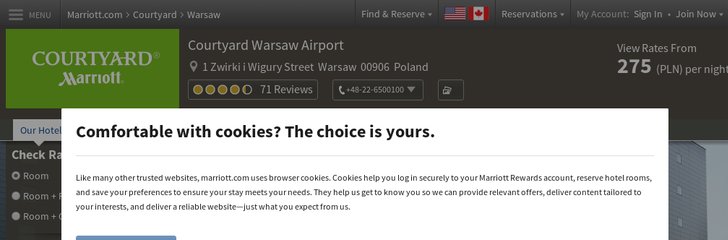 Courtyard by Marriott Warsaw Airport Hotel