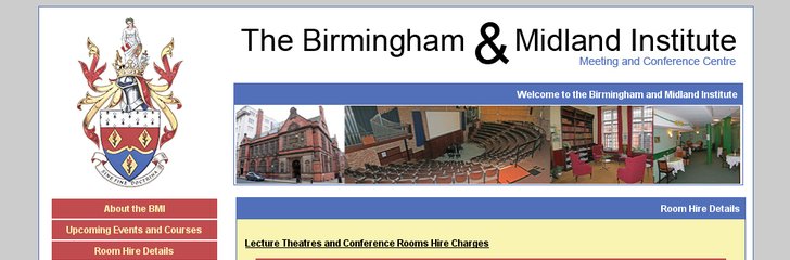 Lecture Theatre - Birmingham and Midland Institute