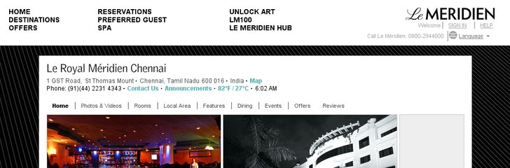 Le Royal Meridien Chennai