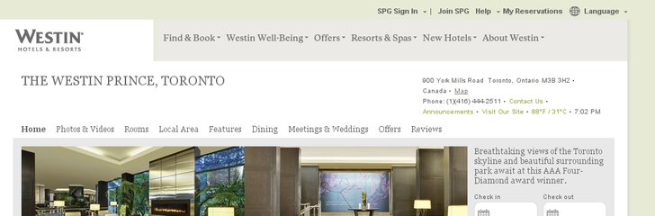 The Westin Prince Toronto