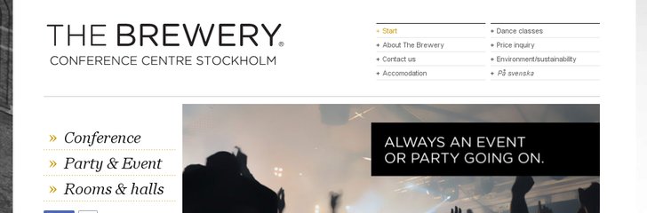 The Brewery Conference Center Stockholm (Munchen Bryggeriet)