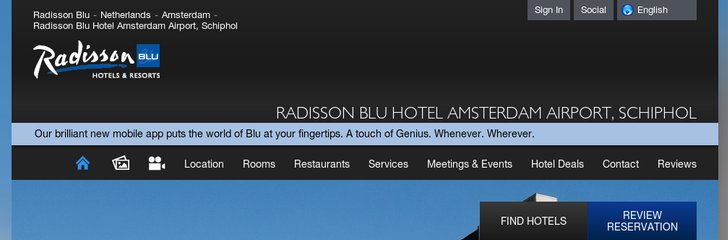 Radisson Blu Amsterdam Airport