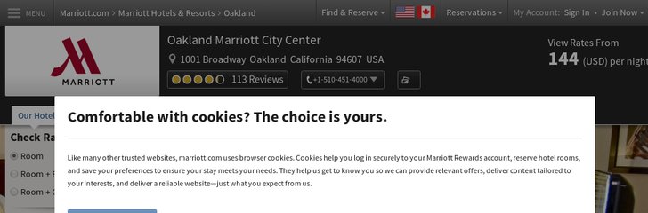 Oakland Marriott City Center