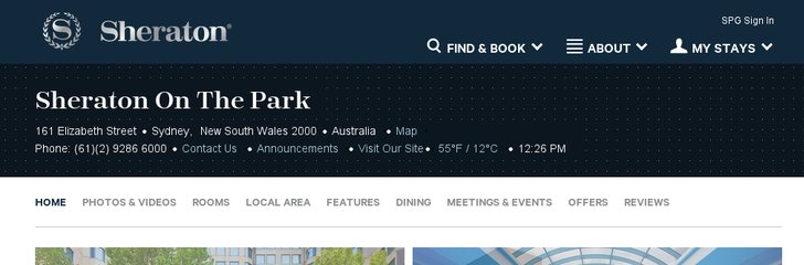 Sheraton Grand Sydney Hyde Park