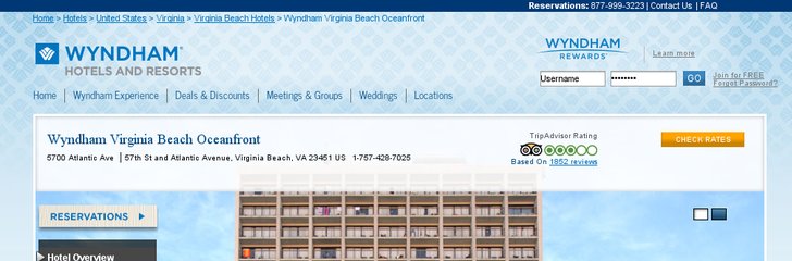 Wyndham Virginia Beach Oceanfront Hotel