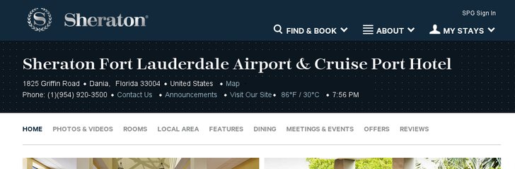 Sheraton Ft Lauderdale Airport