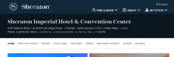 Sheraton Imperial Hotel & Convention Center